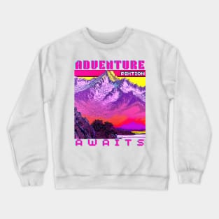 outdoor adventures "adventure awaits" Crewneck Sweatshirt